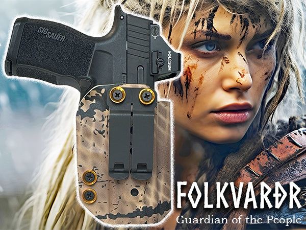 FOLKVARÐR IWB Holster - Light Bearing