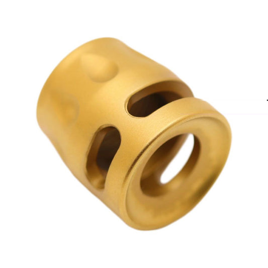 True Precision Micro Compensator 1/2x28 - Gold