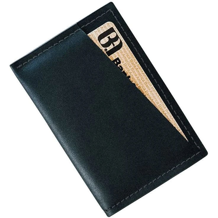 Kore Slim Leather Wallet w/Carbon Fiber Money Clip